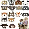 Set di maschere per bambini a tema animali - 16 pezzi - Anteprima dell’immagine prodotto 6