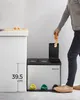 Odpadkový koš Jelena, Stříbrná + Černá Náhled obrázku produktu 5