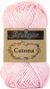 A ball of pink yarn with a label. Produktbild-Vorschau