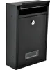A black mailbox is shown against a white background. Produktbild-Vorschau
