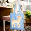 Mr. & Mrs. Panda Tote Bag Chihuahua Moment - Sky Blue - Produktbild-Vorschau 4