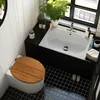 banjado Design WC Sitz Bambus 44x38x5cm - Produktbild-Vorschau 4
