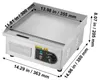 Plaque de cuisson électrique SucceBuy 2000 W, 355 x 300 mm Voir les images du produit 8
