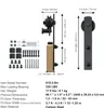 SucceBuy 8FT Set di ferramenta per porte scorrevoli per Anteprima dell’immagine prodotto 7