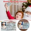 3 Stück Weihnachtsmann-Karte, Flugschein, Heiligabend, Produktbild-Vorschau 4