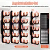 Angelrutenhalter Wand 2 Stück, Angelruten Wandhalterung mit Produktbild-Vorschau 2