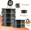 8er-Pack Crumpet-Ringe, English-Muffin-Ringe, 10 cm (4 Produktbild-Vorschau 4