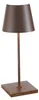 Zafferano Poldina Pro Mini Corten: Oplaadbare en dimbare Productafbeelding-voorbeeld 1