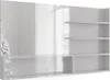 Mensola dello specchio Vicco  Bianco lucido 119.8 x 70 cm Anteprima dell’immagine prodotto 1