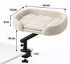 Łóżeczko dla kota Relaxdays, obrotowe o 360°, do 25 kg, Podgląd zdjęcia produktu 4