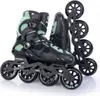 A pair of black and green inline skates are displayed against a white background. Anteprima dell’immagine prodotto