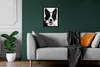 MuchoWow® MuchoWow® Gerahmtes Poster Border Collie schaut Produktbild-Vorschau 6