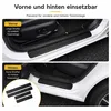 4er Set Einstiegsleisten Schutz Carbon Optik, Türschweller Produktbild-Vorschau 4