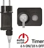 LED světelný řetěz – svítící trsy, nano, 2,35 m, vnitřní, teplá bílá, časovač Anteprima dell’immagine prodotto