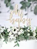 Cake topper Oh Baby / Nascita 17cm legno, naturale Anteprima dell’immagine prodotto 6