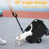 2 in 1 Hundewagen Hundebuggy bis 15 kg für Kleine Produktbild-Vorschau 7