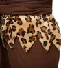 Close-up of a child's costume waist area with a leopard print trim. Produktbild-Vorschau
