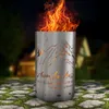 Feuertonne, Feuerkorb, Feuerschale mit Motiv BERGE - Die Produktbild-Vorschau 10