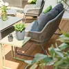 SIENA GARDEN Kansas Lounge 2er Bank, grau Produktbild-Vorschau 11