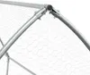 vidaXL Klietka pre kurčatá strieborná 400x105x182 cm Náhľad obrázku produktu 5