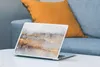 MuchoWow® Laptop Aufkleber Sticker Cover Nebel - Gold - Produktbild-Vorschau 4