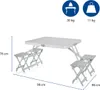 CamPart Travel TA-0875 Picknicktisch Arkansas, 4 Sitz(e), Produktbild-Vorschau 3