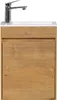 Badplaats Gäste-WC Waschtisch Set Sinta 40 x 22 cm Eiche - Produktbild-Vorschau 6