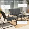 Home Collective Gartenlounge-Set Lounge Möbel Outdoor Produktbild-Vorschau 5