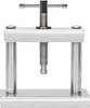 A close-up studio shot of a watch case press tool. Náhled obrázku produktu