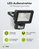 Goobay 53879, Czarny, IP44, Aluminium, Szkło, Metal, Podgląd zdjęcia produktu 8