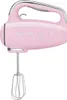 A pink Smeg hand mixer with silver accents is shown against a white background. Anteprima dell’immagine prodotto