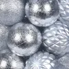 Ozdoby choinkowe, O 6 cm, 35 sztuk, srebrne Podgląd zdjęcia produktu 2