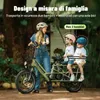 Seggiolino doppio FAFREES FF20 CUV per e-bici 24AH, 0-12 Anteprima dell’immagine prodotto 10