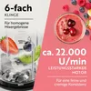 Gourmetmaxx 11003, Stojací mixér, Černá, Stříbrná, Míchání, Náhled obrázku produktu 4