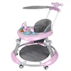 Klappbar Babywalker Lauflernhilfe mit Musik und Spieltisch Produktbild-Vorschau 1