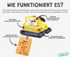 Entdecker-Stoffbagger gelb-schwarz mit Perlen und Produktbild-Vorschau 5