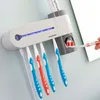 UV sterilizátor zubních kartáčků s držákem a dávkovačem Náhled obrázku produktu 11