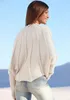 LASCANA Strickpullover mit langen Fledermausärmeln beige Produktbild-Vorschau 3