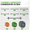 Tunturi Aerobic Pump Gewichtenset 20kg - Halterset met 6 Productafbeelding-voorbeeld 5