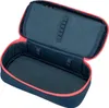 An open blue pencil case with pink trim against a white background. Anteprima dell’immagine prodotto