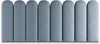 A row of upholstered panels against a white background. Anteprima dell’immagine prodotto