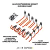 CRAFTMAKER 12er Set Wandhaken gummiert | Universal Produktbild-Vorschau 5
