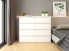 YUMEBLY | Kommode mit 8 Schubladen 120x97x40 cm Schrank für Produktbild-Vorschau 8