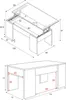 CALICOSY - Table Basse à Plateau Relevable L100 cm - Alida Voir les images du produit 13