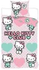 Hello Kitty - Bettwäsche-Set mit Wendemotiv, 135x200 & Produktbild-Vorschau 1