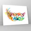 Bilder auf glas - Flagge Karneval Brasilien - 70x50cm - Produktbild-Vorschau 4
