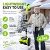 ZELURXX Akku-Schneefräse 900 W, 25 cm Räumbreite, bis 8 m Produktbild-Vorschau 1