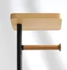MSV "Teiki" Stand WC Garnitur WC Bürste Rollenhalter Produktbild-Vorschau 5