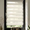 Doppelrollo Fenster ohne Bohren Zevra 140x160cm creme Produktbild-Vorschau 1