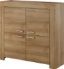 Wohnwand Sky Riviera Eiche, 4-teiliges Set mit Vitrine, Produktbild-Vorschau 6